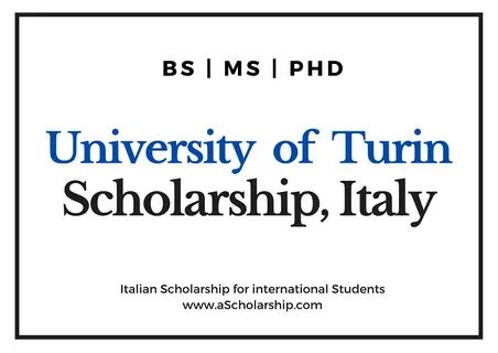 university of turin scholarship